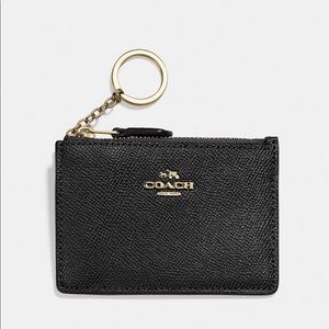 Coach Mini Wallet Keychain Card Holder